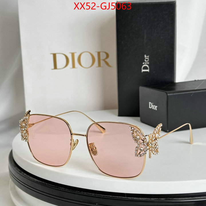 Glasses-Dior we provide top cheap aaaaa ID: GJ5063 $: 52USD