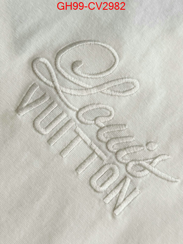 Clothing-LV customize the best replica ID: CV2982 $: 99USD