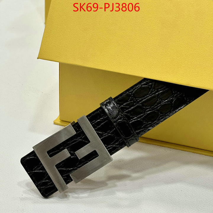 Belts-Fendi best quality designer ID: PJ3806 $: 69USD