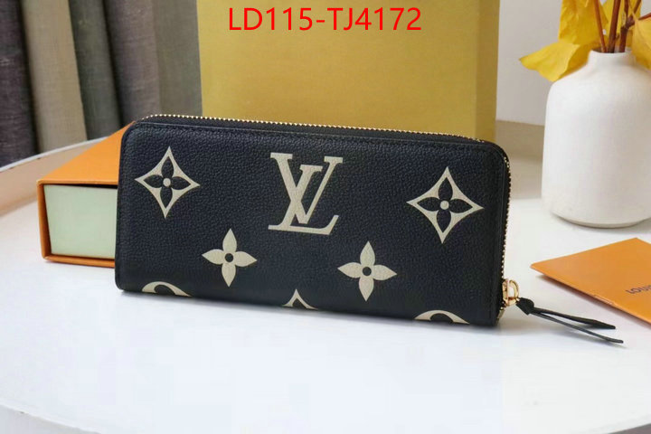 LV Bags(TOP)-Wallet how to find designer replica ID: TJ4172 $: 115USD,