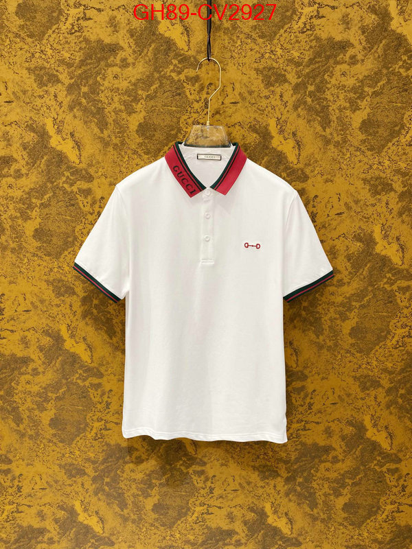 Clothing-Gucci replica designer ID: CV2927 $: 89USD