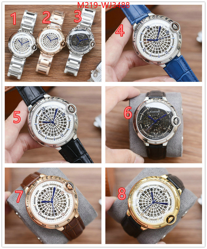 Watch(TOP)-Cartier fake cheap best online ID: WJ3488 $: 219USD