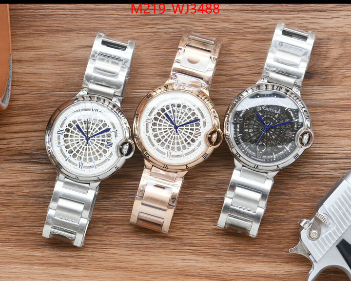 Watch(TOP)-Cartier fake cheap best online ID: WJ3488 $: 219USD