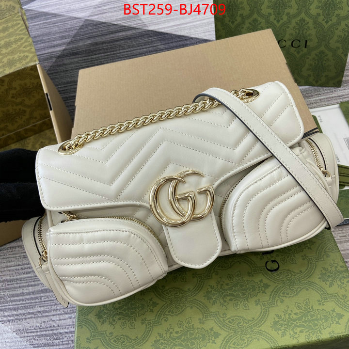 Gucci Bags(TOP)-Marmont top designer replica ID: BJ4709 $: 259USD,