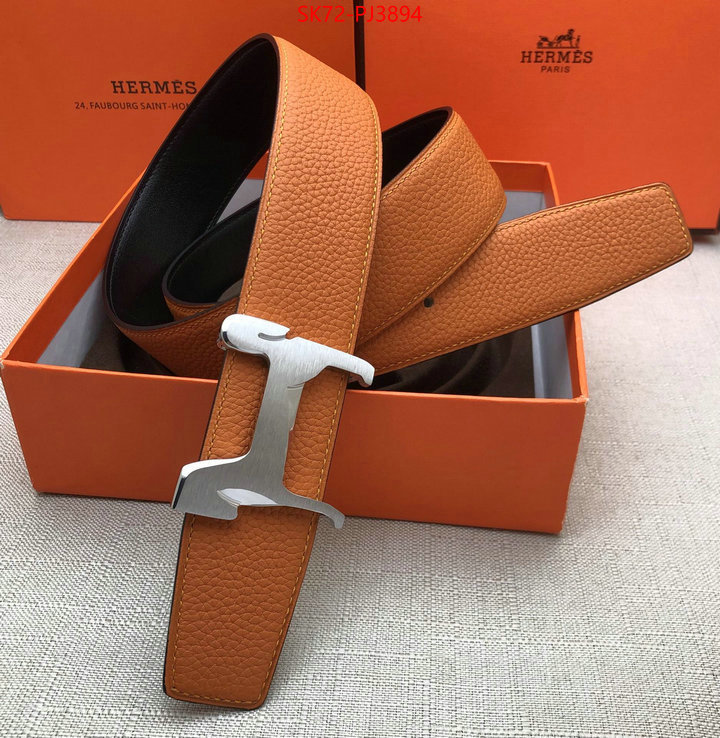 Belts-Hermes top quality fake ID: PJ3894 $: 72USD