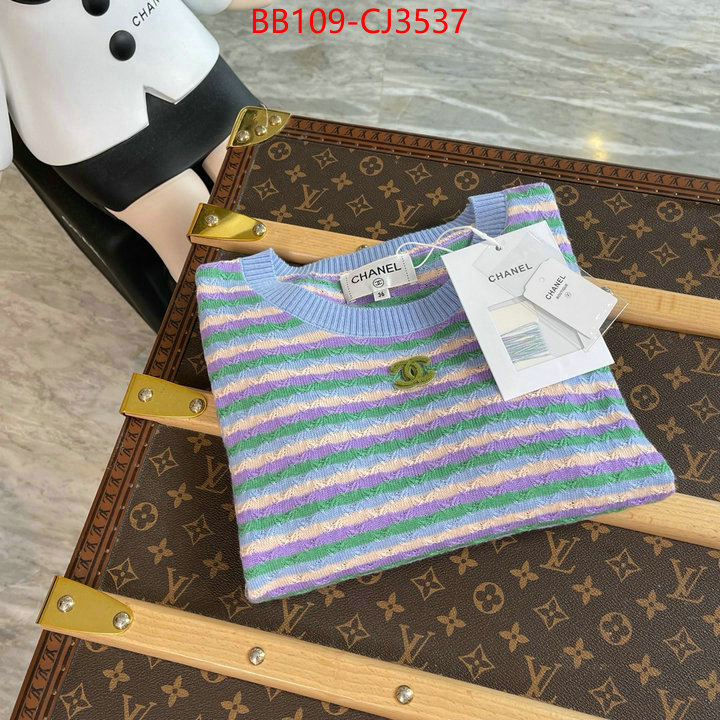 Clothing-Chanel is it illegal to buy dupe ID: CJ3537 $: 109USD