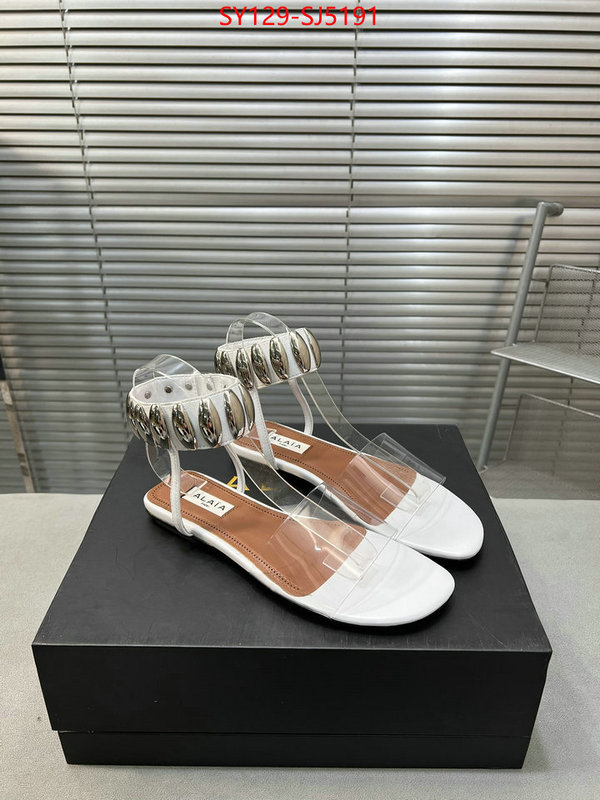 Women Shoes-ALAIA aaaaa+ replica designer ID: SJ5191 $: 129USD