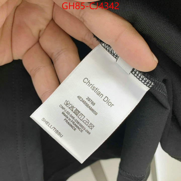 Clothing-Dior shop cheap high quality 1:1 replica ID: CJ4342 $: 85USD