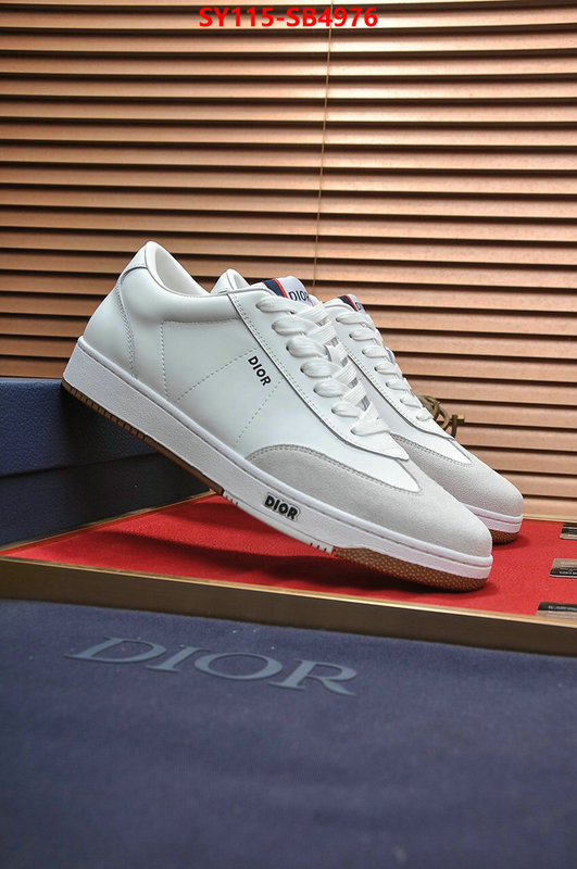 Men shoes-Dior practical and versatile replica designer ID: SB4976 $: 115USD