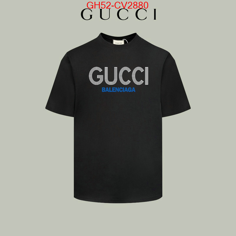 Clothing-Gucci for sale cheap now ID: CV2880 $: 52USD