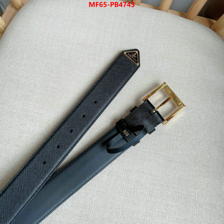 Belts-Prada luxury ID: PB4743 $: 65USD