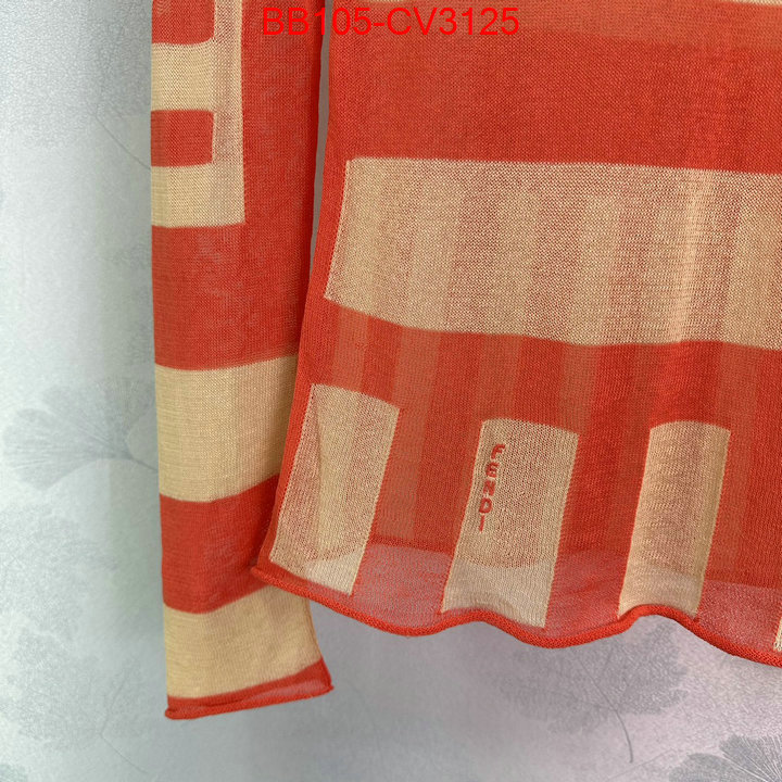 Clothing-Fendi aaaaa ID: CV3125 $: 105USD