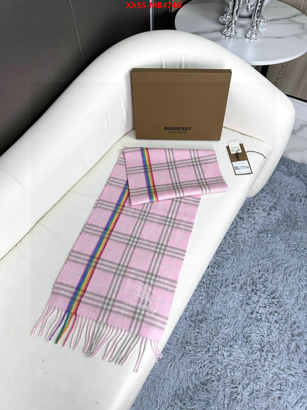 Scarf-Burberry high quality customize ID: MB4748 $: 55USD