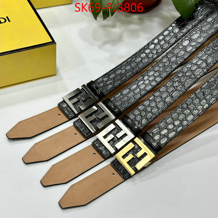 Belts-Fendi best quality designer ID: PJ3806 $: 69USD