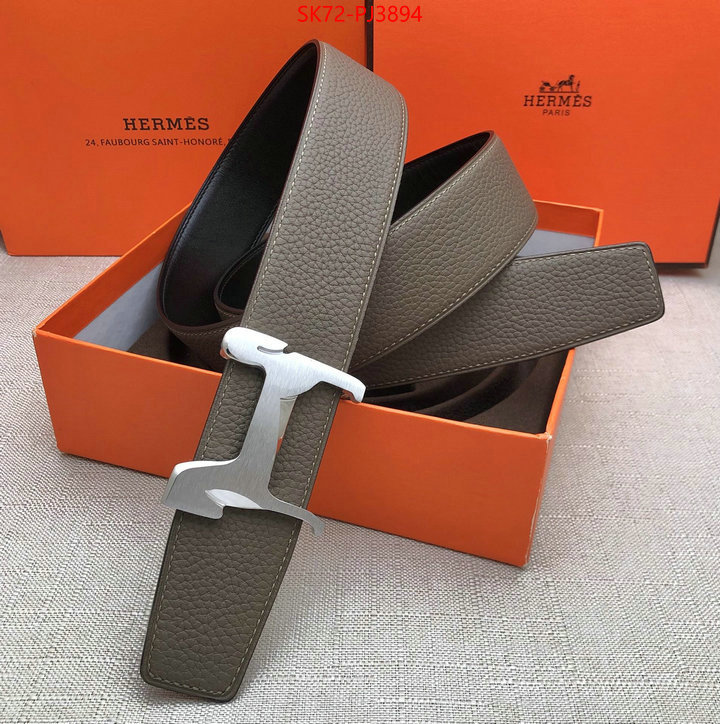 Belts-Hermes top quality fake ID: PJ3894 $: 72USD