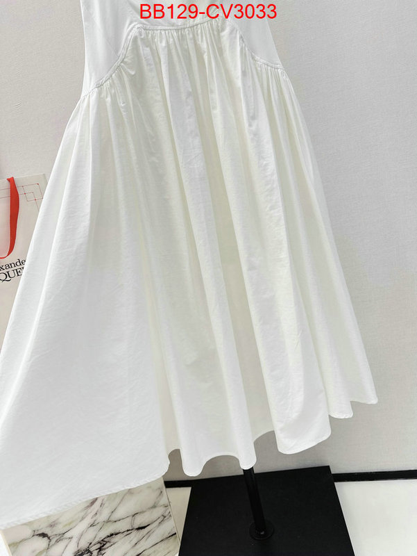 Clothing-Alexander Mcqueen where to buy fakes ID: CV3033 $: 129USD