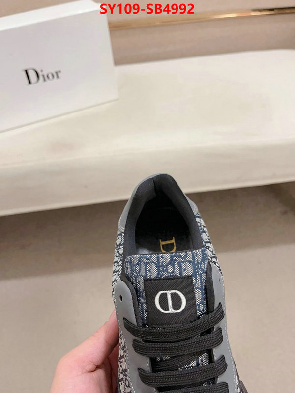 Men shoes-Dior we provide top cheap aaaaa ID: SB4992 $: 109USD