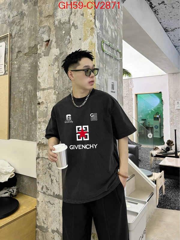 Clothing-Givenchy where quality designer replica ID: CV2871 $: 59USD