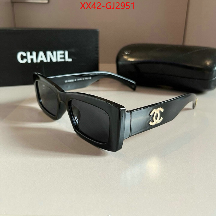 Glasses-Chanel luxury fashion replica designers ID: GJ2951 $: 42USD