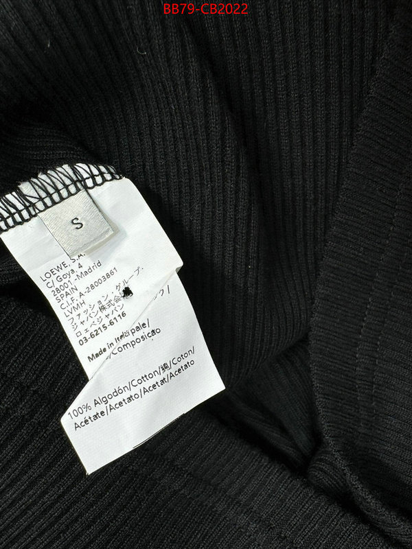 Clothing-Loewe replica wholesale ID: CB2022 $: 79USD