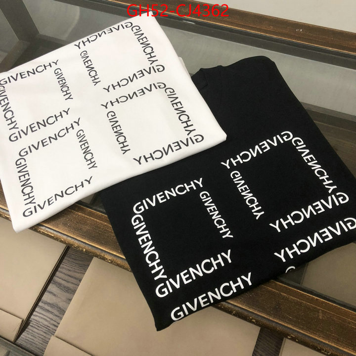 Clothing-Givenchy exclusive cheap ID: CJ4362 $: 52USD