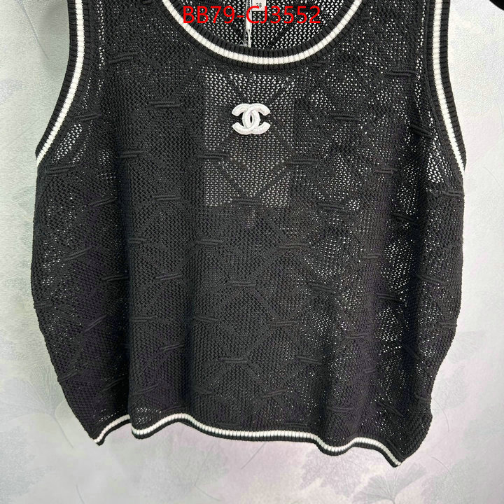 Clothing-Chanel cheap wholesale ID: CJ3552 $: 79USD