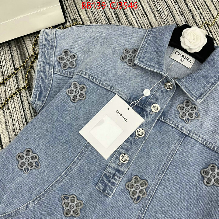 Clothing-Chanel where can you buy replica ID: CJ3546 $: 139USD