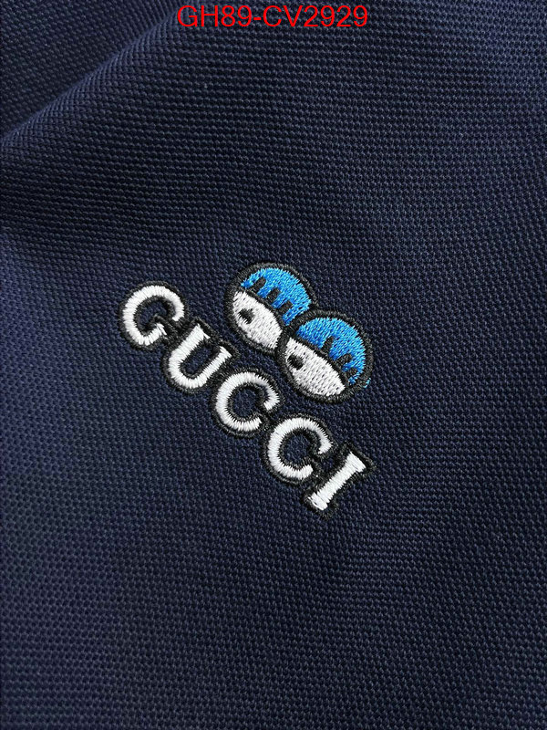 Clothing-Gucci replicas ID: CV2929 $: 89USD