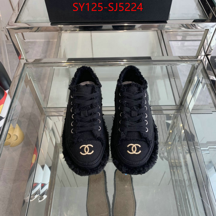 Women Shoes-Chanel best replica 1:1 ID: SJ5224 $: 125USD