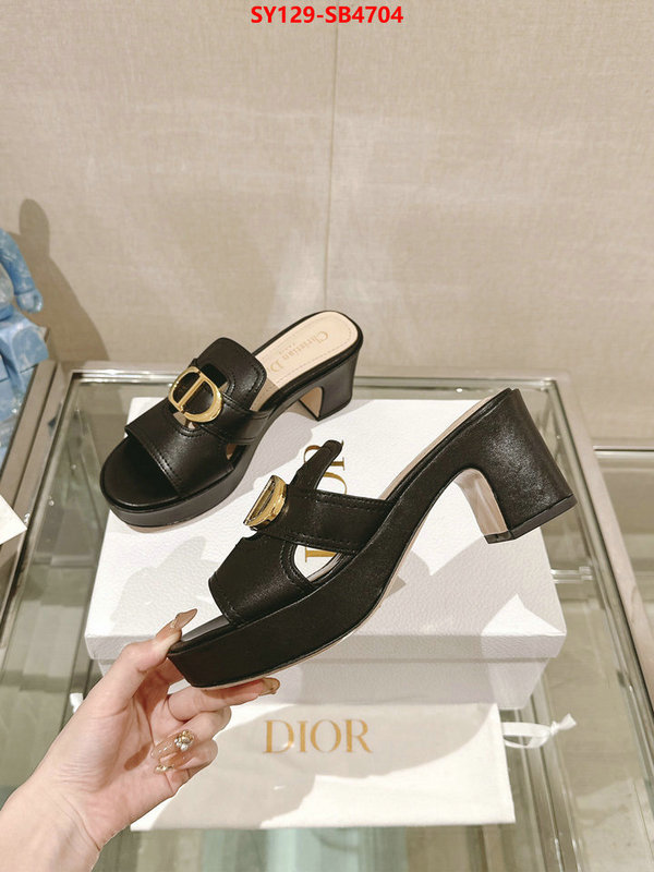 Women Shoes-Dior what's the best to buy replica ID: SB4704 $: 129USD