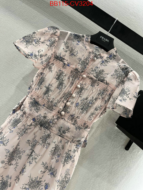 Clothing-Prada what best replica sellers ID: CV3204 $: 115USD
