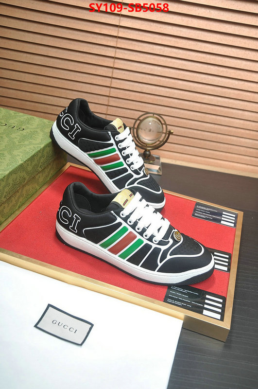 Men Shoes-Gucci how can i find replica ID: SB5058 $: 109USD