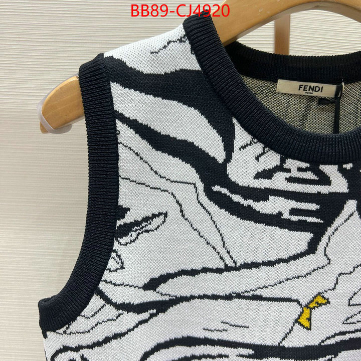 Clothing-Fendi 2024 replica wholesale cheap sales online ID: CJ4920 $: 89USD