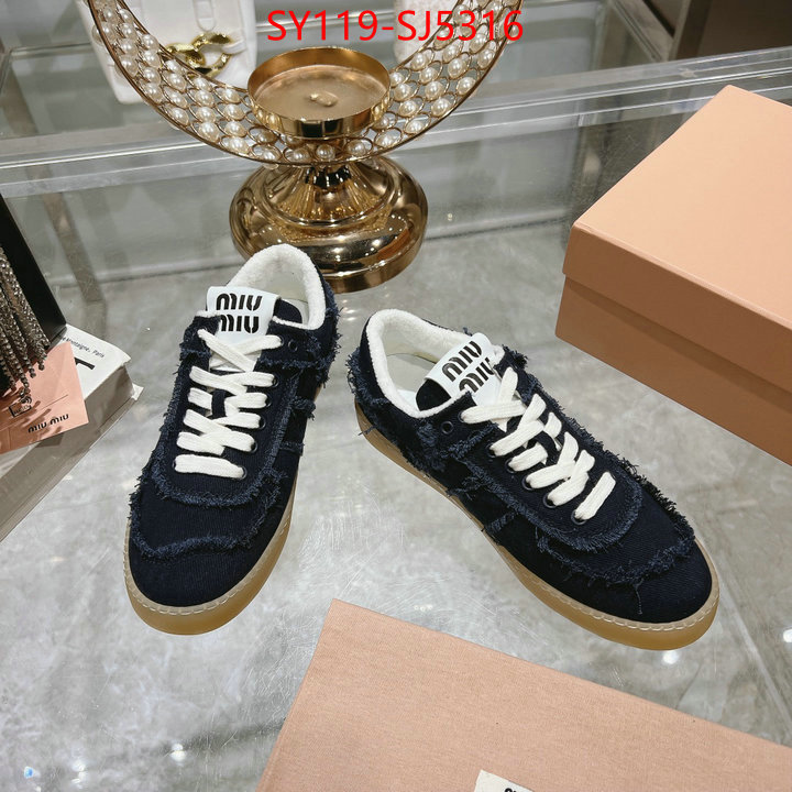 Women Shoes-Miu Miu best wholesale replica ID: SJ5316 $: 119USD