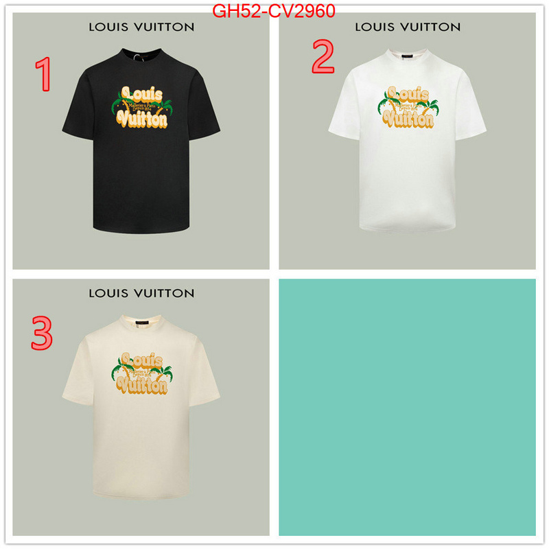 Clothing-LV replica ID: CV2960 $: 52USD
