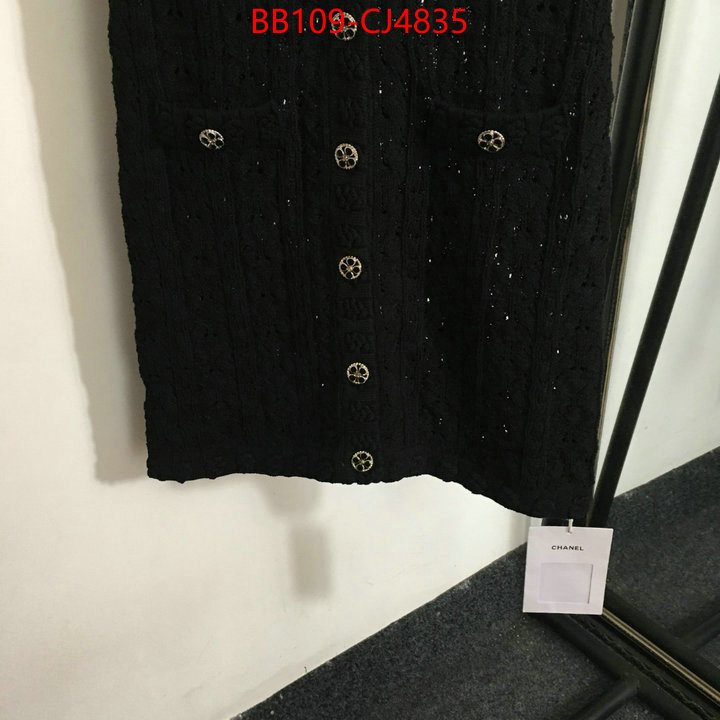 Clothing-Chanel best replica quality ID: CJ4835 $: 109USD