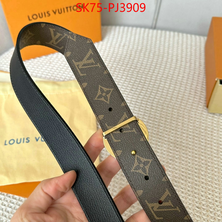 Belts-LV designer wholesale replica ID: PJ3909 $: 75USD