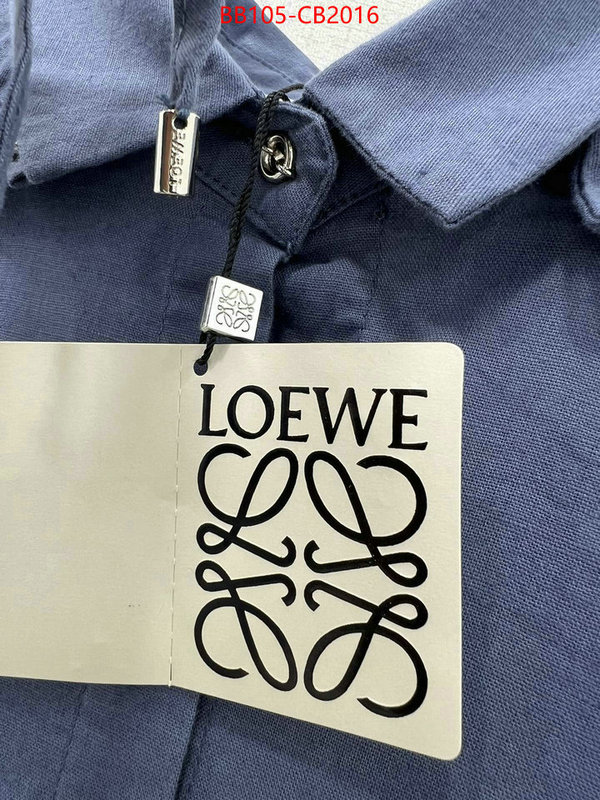 Clothing-Loewe how to find designer replica ID: CB2016 $: 105USD