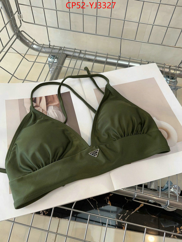 Swimsuit-Prada top quality designer replica ID: YJ3327 $: 52USD
