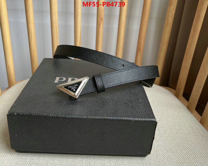 Belts-Prada 1:1 replica ID: PB4739 $: 55USD