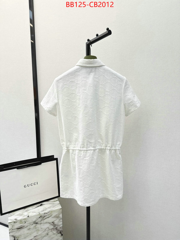 Clothing-Gucci what's the best place to buy replica ID: CB2012 $: 125USD