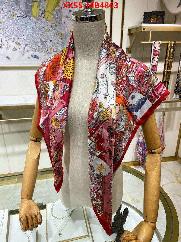 Scarf-Hermes exclusive cheap ID: MB4863 $: 55USD