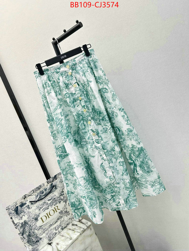 Clothing-Dior top fake designer ID: CJ3574 $: 109USD