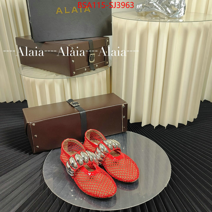 Women Shoes-ALAIA best fake ID: SJ3963 $: 115USD