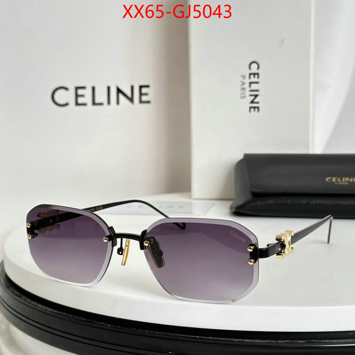 Glasses-CELINE fake ID: GJ5043 $: 65USD