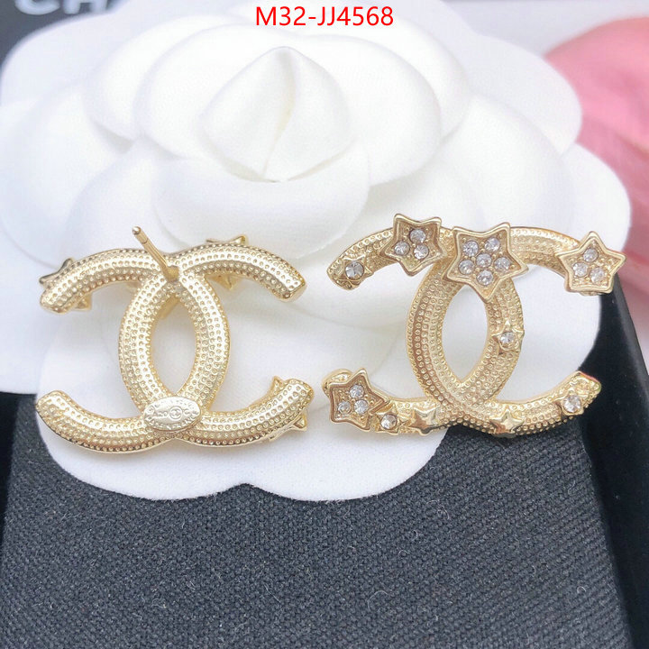 Jewelry-Chanel the top ultimate knockoff ID: JJ4568 $: 32USD