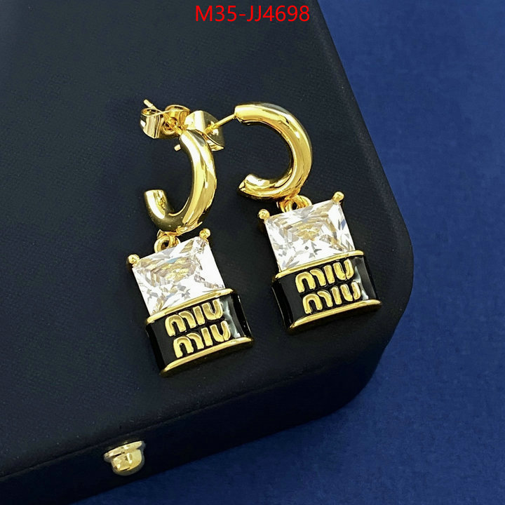 Jewelry-Miu Miu replica shop ID: JJ4698 $: 35USD