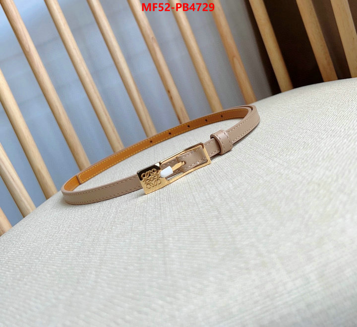 Belts-Loewe wholesale china ID: PB4729 $: 52USD