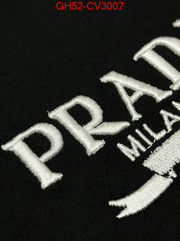 Clothing-Prada sell high quality ID: CV3007 $: 52USD