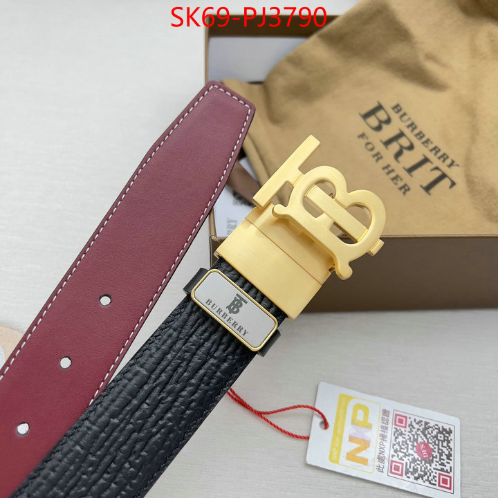 Belts-Burberry aaaaa+ replica ID: PJ3790 $: 69USD